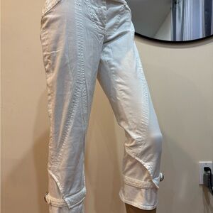 Dolce and Gabbana white Women's cropped pants